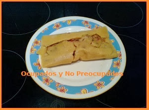 Olla con hallacas a cocinar