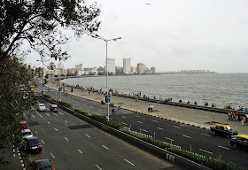 Marine Drive in South Mumbai