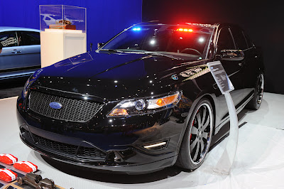 Live Ford Police Interceptor Stealth Concept at Sema Motor Show 2010