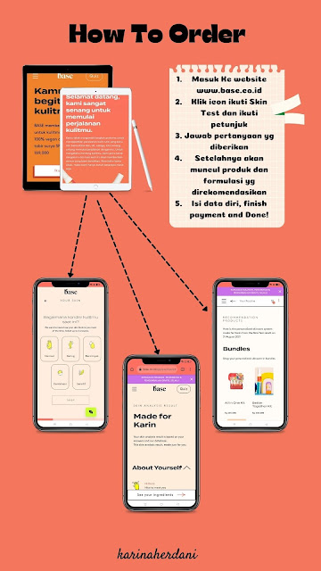 cara order base skincare
