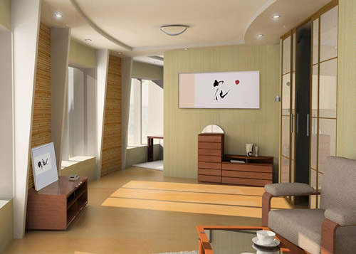 Interior & Bedroom Modern Japanese