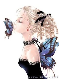 GBeauty Girl With Butterfly