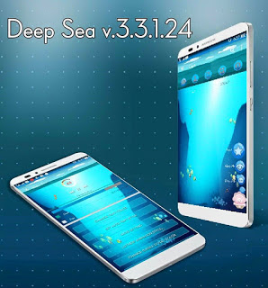 BBM Mod Chat Me Themes Deep Sea v3.3.1.24 Apk New Version 