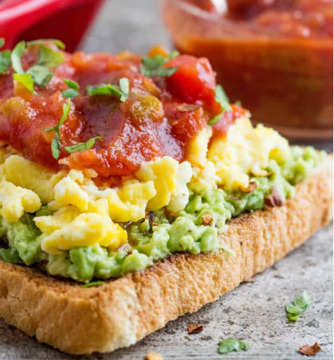 SOUTHWEST AVOCADO TOAST #avocado #diet