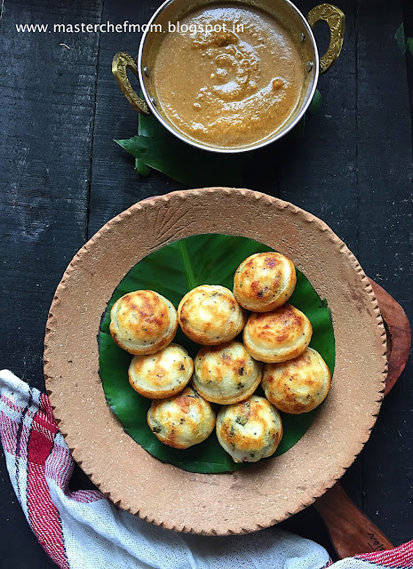 Kuzhi Paniyaram | Chettinadu Kuzhi Paniyaram recipe