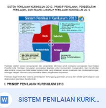  dengan tujuan untuk pembendahraan ilmu pengetahuan ihwal hal tersebut Prinsip-Prinsip Penilaian Dalam Kurikulum 2013