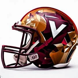 Virginia Tech Hokies Concept Football Helmets