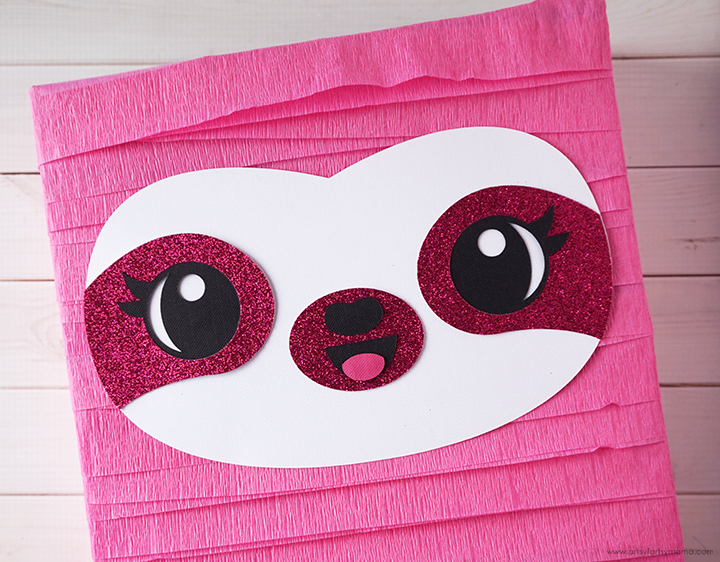 Sloth Valentine Card Box