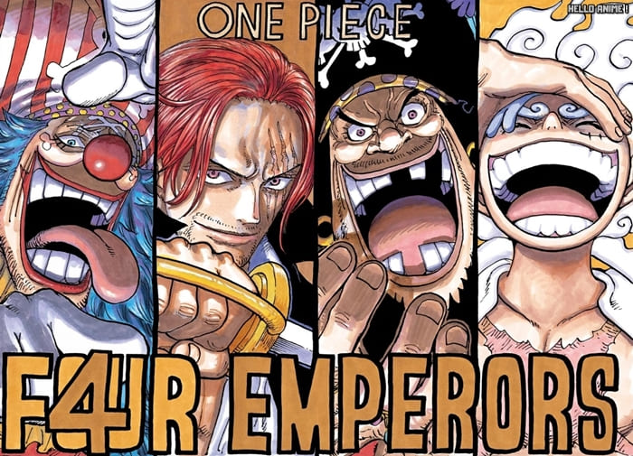 One Piece 四皇メンバー一覧 Four Emperors