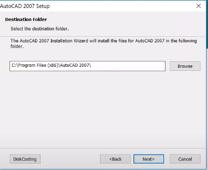 Hướng dẫn cài đặt Autocad 2007 trên máy tính Windows 10 i