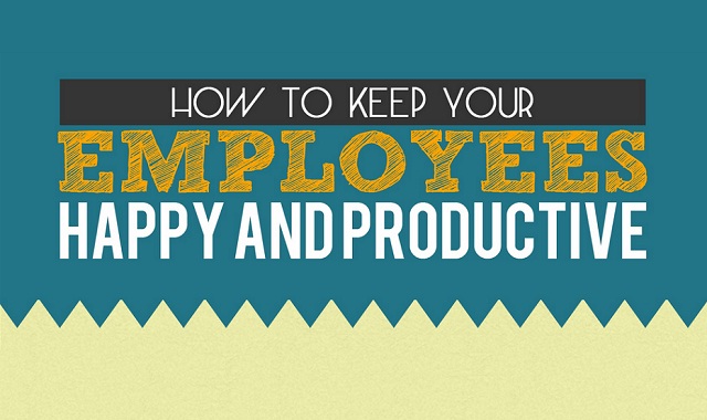 Image: How to Keep your Employees Happy and Productive #infographic