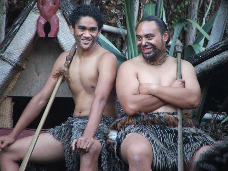 The way the old Maoris looked like