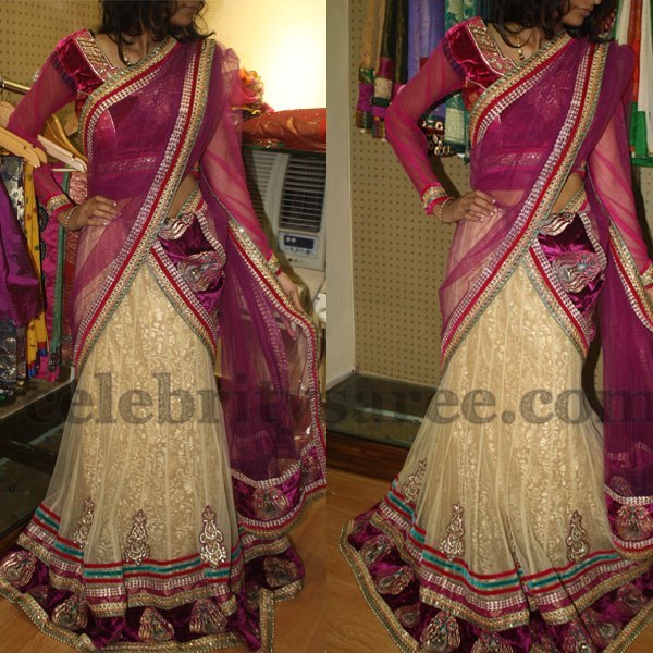 Designer Half Saree of the Day