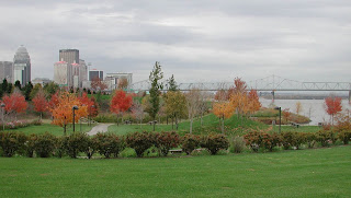 Waterfront Park in downtown Louisville