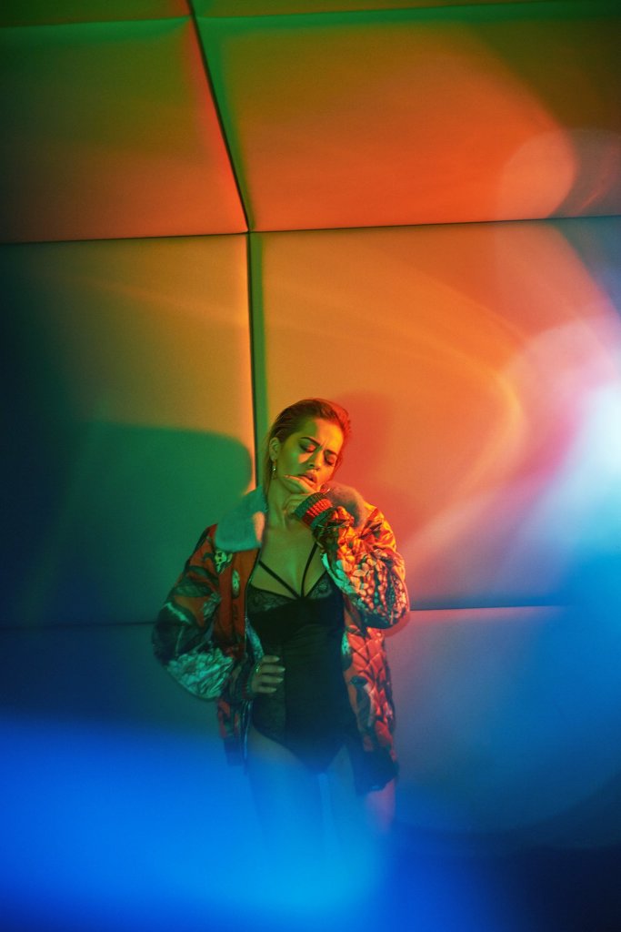 Rita Ora hot in sexy lingerie Vanity Fair Italy magazine photoshoot