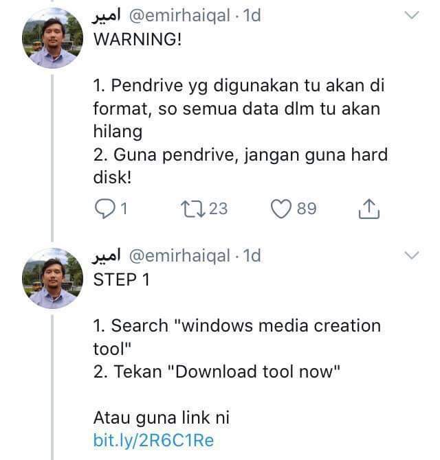 [Step-by-Step Tutorial Lengkap] Cara re-Install Windows Untuk Hilangkan Malware / Bugs / Virus di Desktop / Laptop