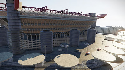 PES 2020 Stadium Exterior View Giuseppe Meazza by Jostike