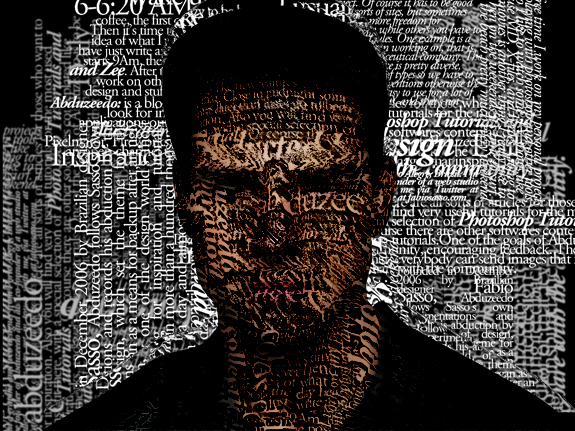 Typographic Portrait