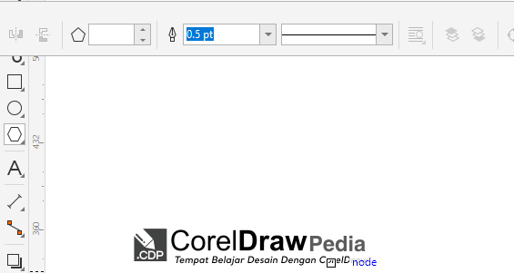 Tutorial cara membuat dan menggunakan Objek Draw (Lingkaran, persegi, polygon) di Coreldraw