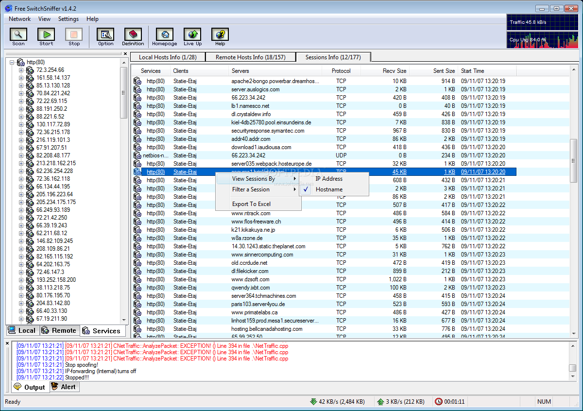 برنامج 2014 Download Switchsniffer سحب سرعة النت من الروتر تحميل مجانى