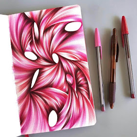 10-Jennifer-Johansson-Abstract-Colourful-Ballpoint-Pen-Drawings-www-designstack-co