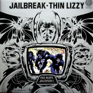 ALBUM: portada de "Jailbreak" de THIN LIZZY