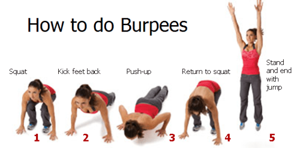 burpees workout