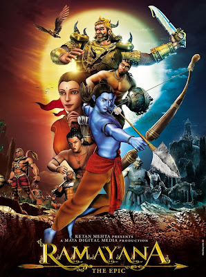 Poster Of Bollywood Movie Ramayana The Epic (2010) 300MB Compressed Small Size Pc Movie Free Download