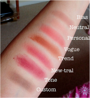 First Row Swatches