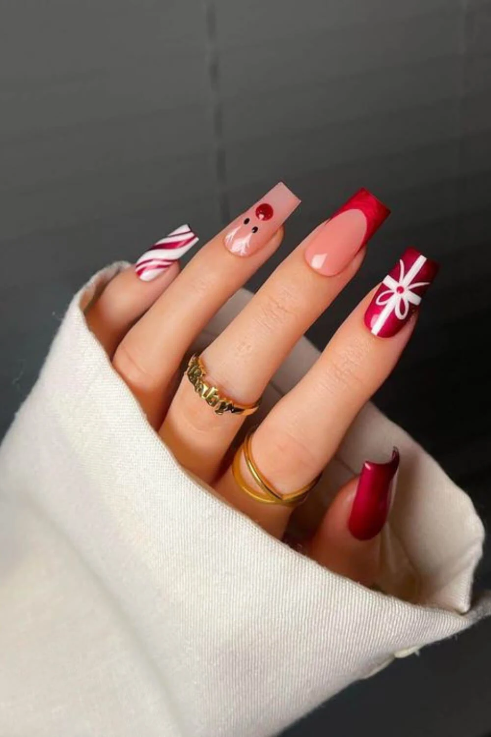 Unhas para o Natal e Réveillon