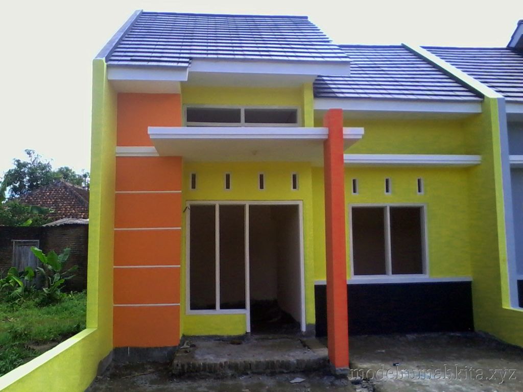 Kombinasi Warna  Cat Rumah  Kuning Kumpulan Desain Rumah 