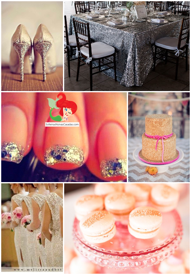 Casamento com Glitter