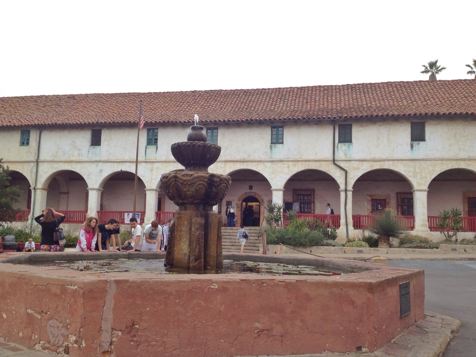 Fountain at Old Santa Barbara Mission