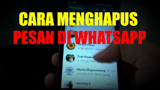 WA atau kependekan dari Whatsapp merupakan aplikasi yang dapat digunakan pada android atau Cara Menghapus Chat WA Secara Keseluruhan Agar HP Tidak Lemot