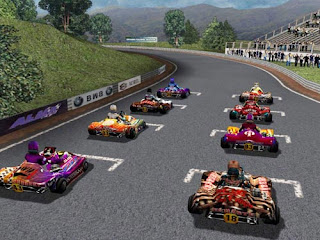 لعبة قيادة سيارات السباق الصغيرة Open Kart
