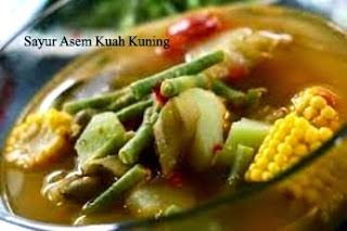 Resep Dan Cara Mengolah Aneka Sayur Asem