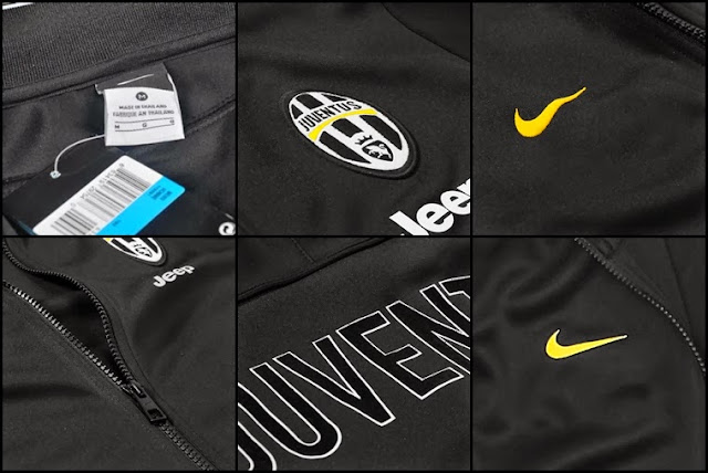 Jaket Grade Ori Nike Juventus N98 Authentic Black 2013/2014