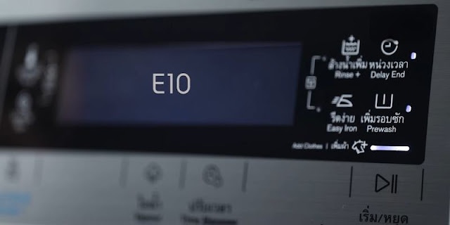 Nguyên nhân máy giặt Electrolux lỗi E10