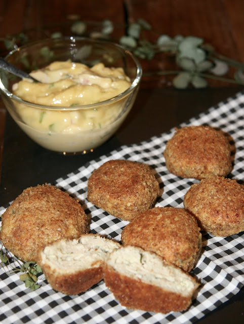 alt="croquettes de poulet à la coriandre"