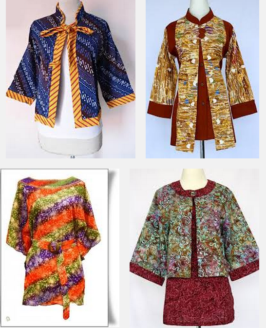 Baju Batik Kantoran Untuk Wanita 2016 - Danitailor