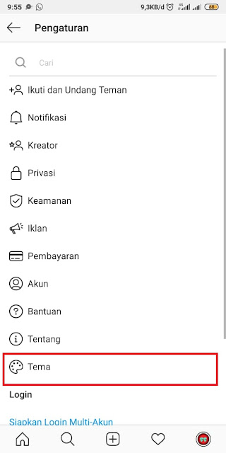 Cara Mengaktifkan Dark Mode Instagram - 3