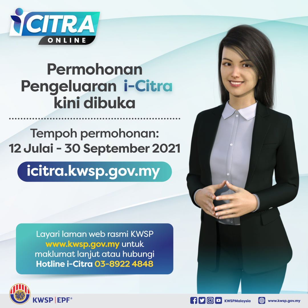 INFO , i-citra, PERMOHONAN KWSP i-citra 2021, CARA MEMOHON KWSP i-citra, i-citra 2021, PENGELUARAN KWSP i-citra, MAKSIMUM PENGELUARAN KWSP i-citra, LANGKAH MUDAH PENGELUARAN KWSP i-citra