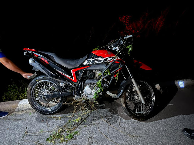 JOVEM DE 22 ANOS MORRE EM ACIDENTE DE MOTO NA CE-176 EM SANTA QUITÉRIA-CE