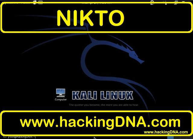 NIKTO ON KALI LINUX