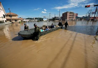 Japan flooding