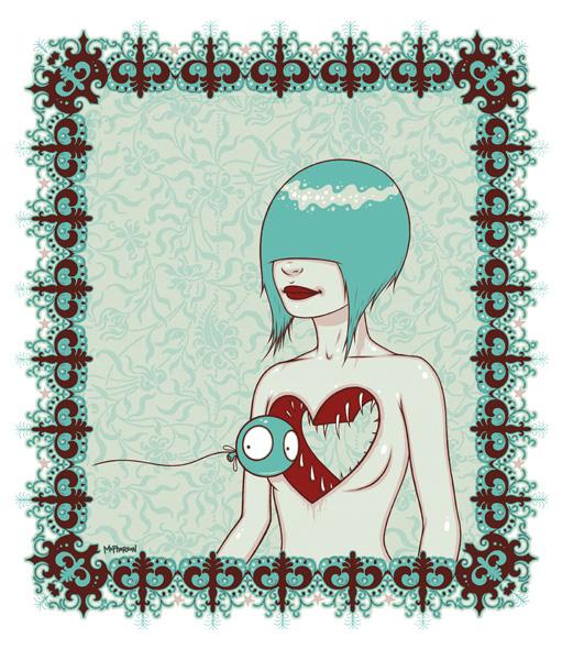 tara mcpherson lost heart coração mulher