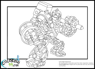 skylanders crusher coloring pages