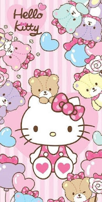 Hello kitty pink lucu