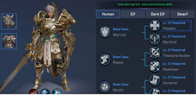 guide dan skill build paladin di lineage 2 revolution