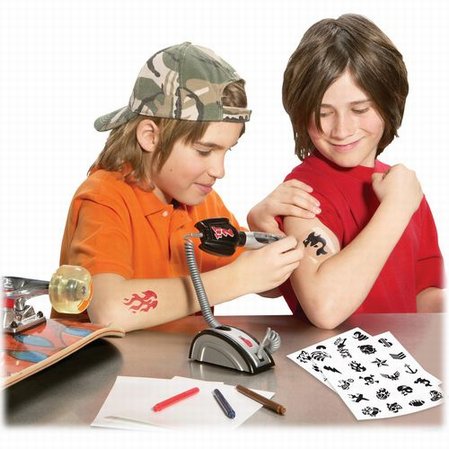 Kids tattoo maker design